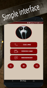 اسکرین شات 5 بازی Ghosts video calls and chat simulator (prank)