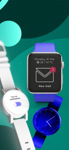 اسکرین شات 5 برنامه Smart Watch app - Sync Wear OS