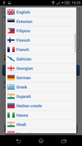 اسکرین شات 3 برنامه Language Translator
