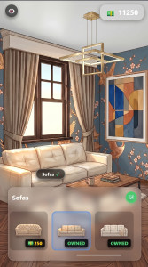 اسکرین شات 1 بازی Home Design: ASMR Room Decor
