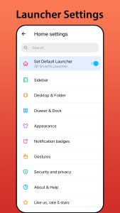اسکرین شات 8 برنامه 3D Color Launcher: Droid 16