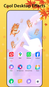 اسکرین شات 5 برنامه 3D Color Launcher: Droid 16