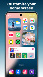 اسکرین شات 2 برنامه 1 Launcher - Home Launcher