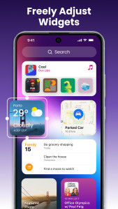 اسکرین شات 6 برنامه 1 Launcher - Home Launcher