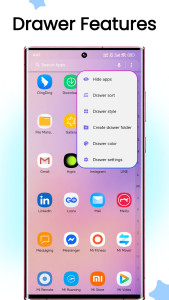 اسکرین شات 2 برنامه Note Launcher - Galaxy Note20