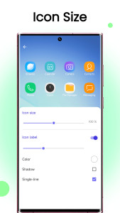 اسکرین شات 3 برنامه Note Launcher - Galaxy Note20