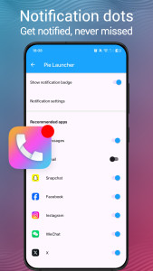 اسکرین شات 6 برنامه Pie Launcher version 2026