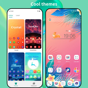 اسکرین شات 3 برنامه Super P Launcher, Theme