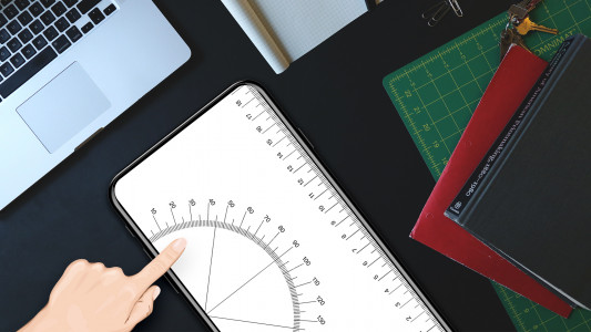 اسکرین شات 3 برنامه Bubble Level - Spirit Level