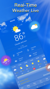 اسکرین شات 1 برنامه Local Weather:Weather Forecast