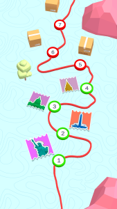 اسکرین شات 4 بازی Color Adventure: Draw the Path