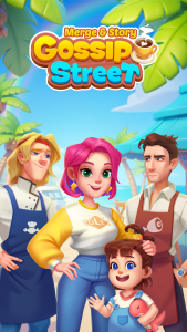 اسکرین شات 6 بازی Gossip Street: Merge & Story