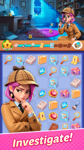 اسکرین شات 1 بازی Gossip Street: Merge & Story