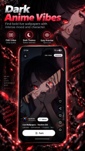 اسکرین شات 6 برنامه +9000000 Anime Live Wallpapers
