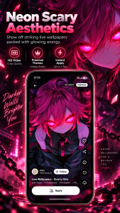 اسکرین شات 7 برنامه +9000000 Anime Live Wallpapers
