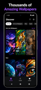 اسکرین شات 2 برنامه Themeology - Live Wallpapers