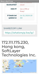 اسکرین شات 3 برنامه IP Location