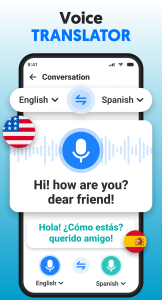 اسکرین شات 1 برنامه Speak & Translate All Language