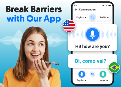 اسکرین شات 6 برنامه Speak & Translate All Language