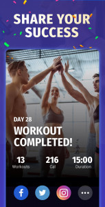 اسکرین شات 6 برنامه Lose Belly Fat - Abs Workout