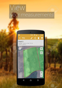 اسکرین شات 4 برنامه GPS Fields Area Measure