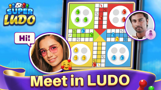 اسکرین شات 1 بازی Ludo Super: Fun Board Game