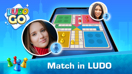 اسکرین شات 1 بازی Ludo Go: Online Board Game