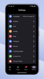 اسکرین شات 8 برنامه Speedometer GPS