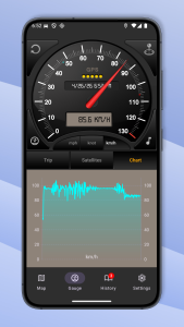 اسکرین شات 3 برنامه Speedometer GPS