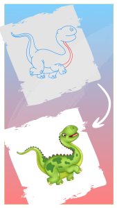 اسکرین شات 2 برنامه How to Draw: Step-by-Step