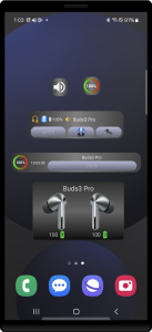 اسکرین شات 2 برنامه Bluetooth Audio Widget Battery
