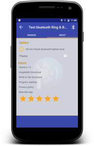اسکرین شات 4 برنامه Bluetooth headset check