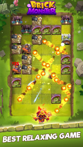 اسکرین شات 1 بازی Brick Monster:Balls Blast Game