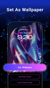 اسکرین شات 5 برنامه Magic Wallpaper: Broken Screen