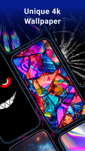 اسکرین شات 4 برنامه Magic Wallpaper: Broken Screen