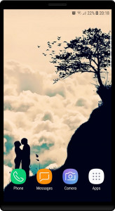 اسکرین شات 2 برنامه والپیپر عاشقانه( عکس پس زمینه)