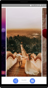 اسکرین شات 5 برنامه والپیپر عاشقانه( عکس پس زمینه)