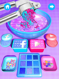 اسکرین شات 4 بازی Makeup Slime Master Girl Games