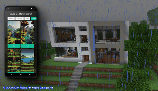 اسکرین شات 3 برنامه house mod for minecraft