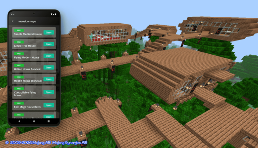 اسکرین شات 4 برنامه house mod for minecraft