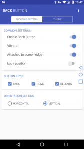 اسکرین شات 1 برنامه Back Button