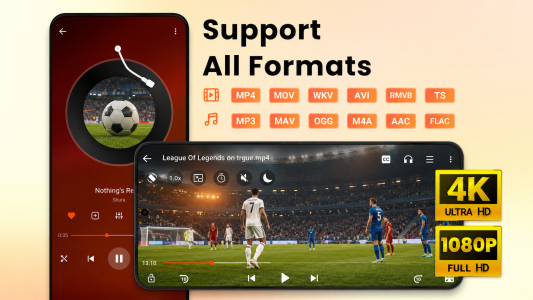 اسکرین شات 1 برنامه Video Player All Format HD