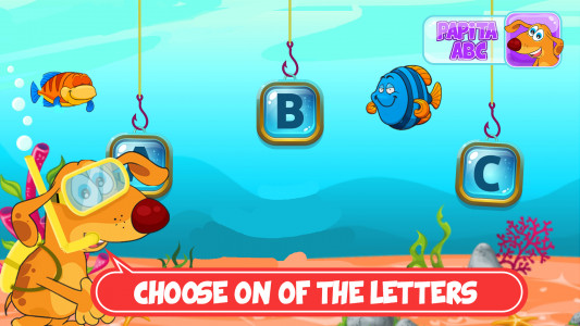 اسکرین شات 2 بازی پاپیتا ABC (آموزش حروف انگلیسی)