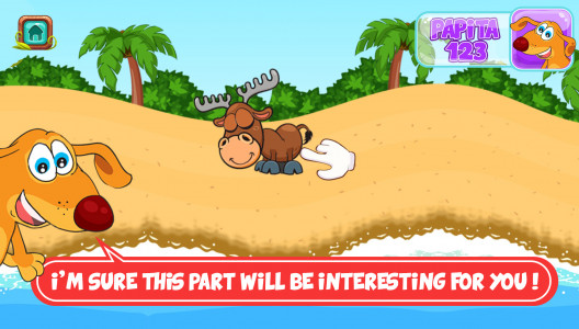 اسکرین شات 6 بازی پاپیتا 123 (آموزش اعداد انگلیسی)