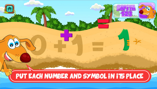 اسکرین شات 4 بازی پاپیتا 123 (آموزش اعداد انگلیسی)