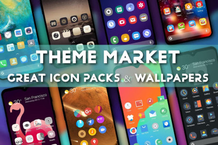 اسکرین شات 5 برنامه PSOL Launcher - Pixel Style Omni Launcher