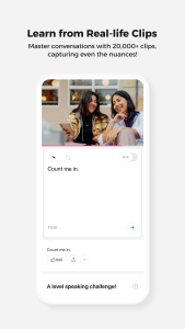 اسکرین شات 2 برنامه Cake - Learn English & Korean