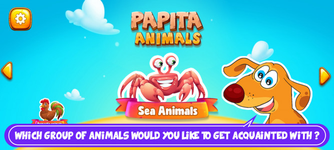 اسکرین شات 1 بازی پاپیتا سرزمین حیوانات