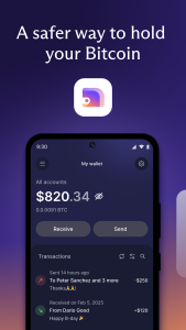 اسکرین شات 1 برنامه Proton Wallet: Secure Bitcoin