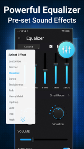 اسکرین شات 8 برنامه Music Player With Equalizer